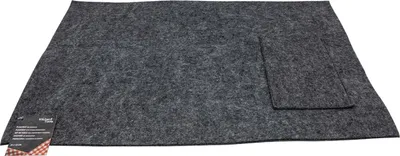 Produktbild von Platzset 4er Set  mit Bestecktasche Dunkelgrau Hellgrau