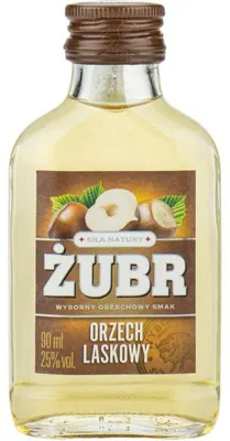 Obrázok produktu pre Żubr Lieskovinový likér 90 ml