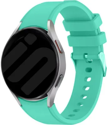 Produktbild von Strap-it Samsung Galaxy Watch 6 Classic 47mm Silikon Armband Perfect Fit (Aqua)