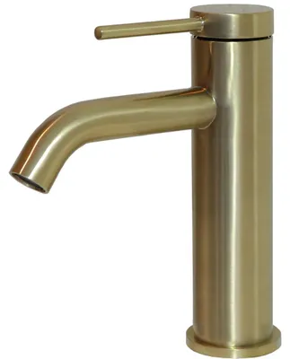 Image de Lollipop mitigeur lavabo bas or brossé Essebagno