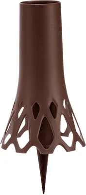 Image de ROSETA vase de cimetière avec vase assorti en bronze d9x30cm