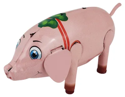 Produktbild von Blechspielzeug - Happy Pig - Schwein - Blechschwein