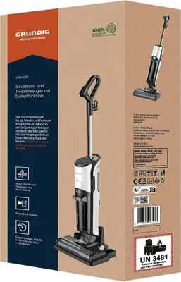 Immagine prodotto di Grundig VCW 6270 - Portachiavi - Schwarz - Weiß - 0,55 l - 0,5 l - Rechteckig - Trocken&Nass