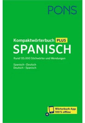 Immagine prodotto di PONS Kompaktwörterbuch Plus Spanisch
