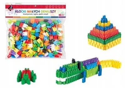Produktbild von Askato 376 Konstruktionsbausteine 140 Teile Kreativspielzeug