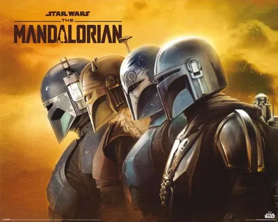 Immagine prodotto di Poster «The Mandalorian» Stagione 3 – Creed, 50x40 cm