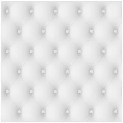 Produktbild von Wallario Premium Glasbild, freischwebende Optik, kräftige Farben, Größe 50 x 50 cm Motiv Weiße Ledertür