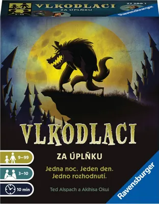 Produktbild von RAVENSBURGER Vollmond-Werwölfe Kartenspiel