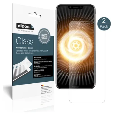 Produktbild von 2x Schutzfolie für Honor Play matt - Anti-Shock 9H Folie Glass Kunststoffglas