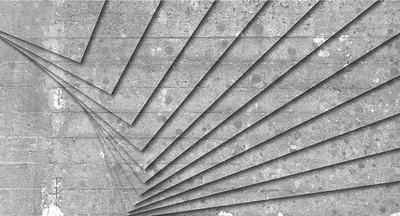 Produktbild von Tadessi Fototapete | Betonoptik | 5.00 m x 2.70 m | Grau | Weiß | Wandbild | Digitaldruck