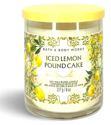 Produktbild von Bath & Body Works 1-Docht Duftkerze ICED LEMON POUND CAKE 227 g