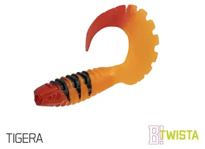 Produktbild von DELPHIN TWISTA UVs, Gummiköder, 8cm, TIGERA, 101002274