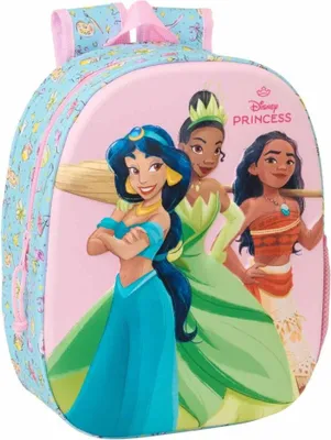 Produktbild von Safta 622564890 Disney Princesses 8.64l 32x43x14 Cm Rucksack Rosa  Rosa One Size