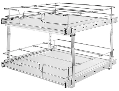 Produktbild von ausziehbares Gewürzregal (431x539x383 mm) Spülschrankregal Küchenschrank