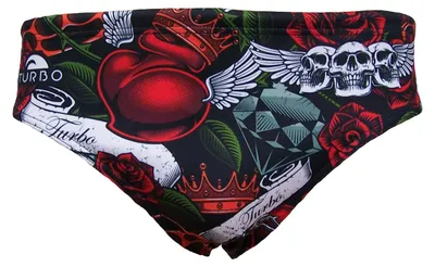 Produktbild von Turbo Badehose für Herren aus chlorresistenten Material und Blickdicht gefüttert, Größe:7