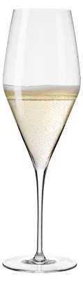 Produktbild von KROSNO EXCELLENCE Symphony Champagner- und Proseccogläser Klar, 2er-Set, 390 ml