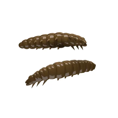 Obrázek produktu pro Libra Lures Larva Krill Brown gumová návnada LARVAK35