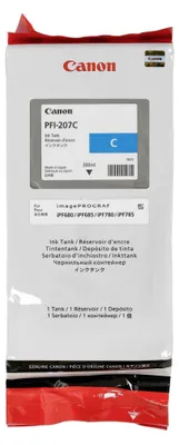 Produktbild von Canon PFI-207 C Tinte cyan
