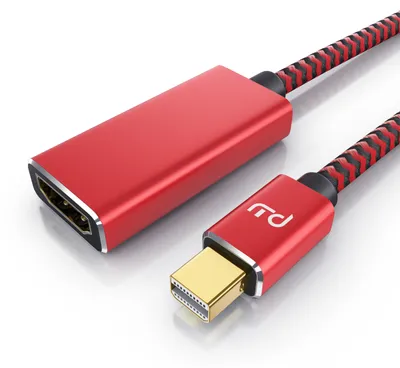Zdjęcie produktu dla Primewire Adapter 4k mini Displayport do Hdmi 2.0 - Kabel mini DP - 4k@60Hz - Thunderbolt 1 - 2 - Audio i wideo