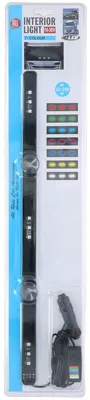 Produktbild von All Ride Innenraumbeleuchtung 12/24V LED-Streifen Auto und Lkw - Stimmungslicht in 7 Farben - Autozubehör - 50cm