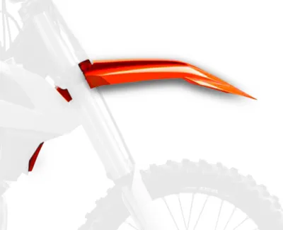 Produktbild von POLISPORT Kotflügel vorn Orange passend für KTM SX85