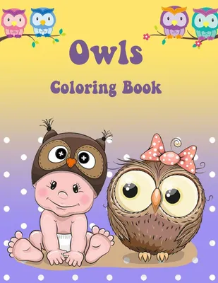 Produktbild von Owl Coloring Book