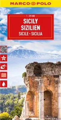 Produktbild von MARCO POLO Reisekarte Italien 14 Sizilien 1:225.000