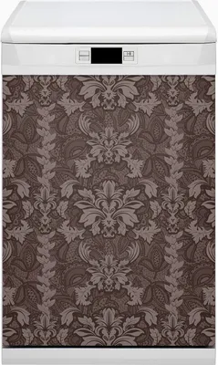 Produktbild von Abwaschbar 45x80 cm Geschirrspüle Magnetmatte Küche Dekorative  - Damast im Musterstil