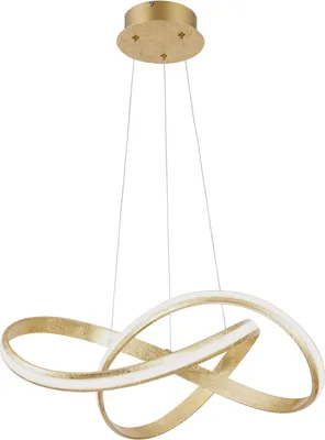 Productafbeelding van Gouden hanglamp Melinda Ø 60cm