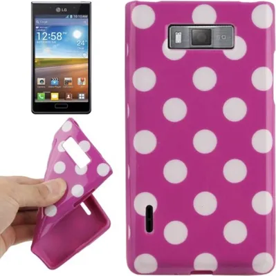 Produktbild von Schutzhülle TPU Punkte Case für Handy LG Optimus L7 / E705