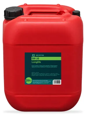 Produktbild von Motoröl 20 Liter 5W-30 C3 SN ECANIS Longlife Hydrocrack geeignet für diverse PKW