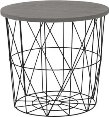 Produktbild von Aufbewahrungssitzbank Mariffa, rund, mit Stauraum, Ø 42 cm, H 41 cm