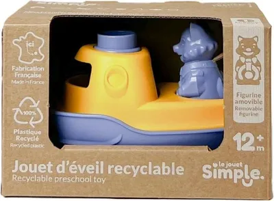 Immagine prodotto di LE JOUET SIMPLE La mia prima barca 2 in 1 - Blu
