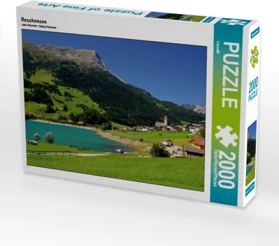 Produktbild von Calvendo Reschensee 2000 Teile Puzzle quer 900x670mm, CALVENDO; 7438328