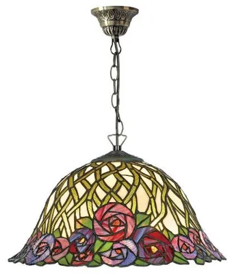 Image de Lustre Tiffany pour le salon ROSES Ø40