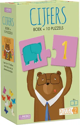 Image de Rebo Publishers Puzzle2 – Buchnummern mit 10 Rätseln