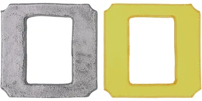 Produktbild von 2er-Set Mikrofaser-Ersatz-Wischpads für Profi-Fensterputzroboter CH13329 - Zum Säubern & Polieren - Hochwertig, waschbar, 70% Polyester, 30% Baumwolle