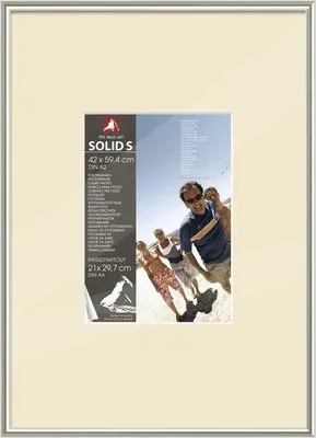 Produktbild von Bilderrahmen Kunststoff silber 42x59,4 cm (DIN A2)