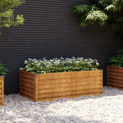Produktbild von Maison Exclusive - Garten-Hochbeet 100 x 50 x 36 cm Cortenstahl