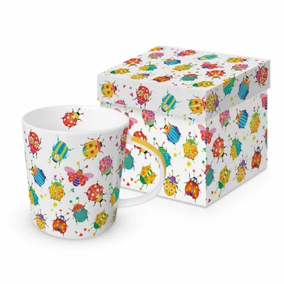 Produktbild von PPD Bug Party Trend Mug, in Geschenkbox, Henkelbecher, Kaffeebecher, Becher, Tasse, New Bone China, 400 ml, 160302538