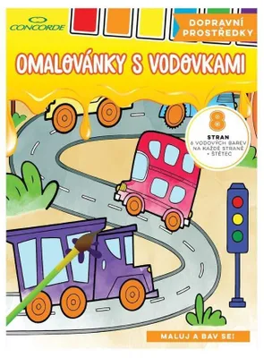 Obrázek produktu pro CONCORDE kouzelné omalovánky Dopravní prostředky