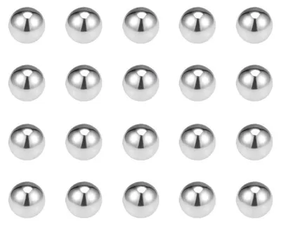 Präzisionskugeln G200 2–5 mm 304 Edelstahl 4,5 mm 50 Stück