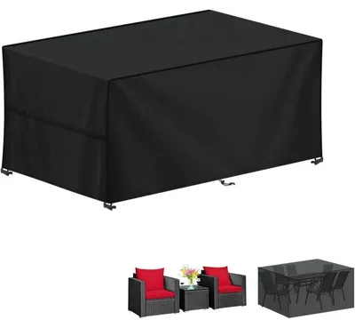 Obrázok produktu pre Ochranný obal na záhradný nábytok, 150x90x90 cm, vodotesný, vyrobený z materiálu Oxford 420D, odolný proti vetru
