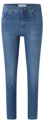 Produktbild von Angels - Damen 5-Pocket Hose, Ornella (332680007), Größe:38, Farbe:mid blue used (3358)