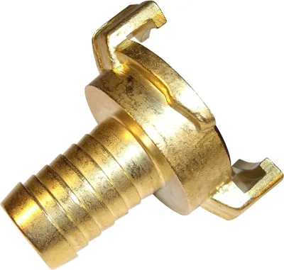 Produktbild von Messing Wasserkupplung. Schnellkupplung Schlauchtülle 3/4" - 19mm Klauenkupplung