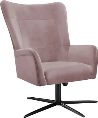 Produktbild von MIRJAN24 Sessel Olo, Wohnzimmersessel vom Hersteller, Dreh- und Kippmechanismus, Metallgestell, Polstersessel (Farbe: Velluto 14)