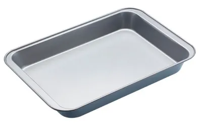 Produktbild von KitchenCraft Brat- und Backblech mit Antihaftbeschichtung, lebensmittelecht, gefrierfest, 37 x 25 x 4,5 cm