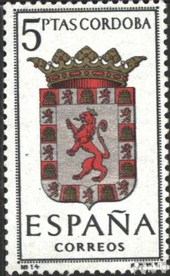 Produktbild von Briefmarken Spanien 1963 Mi 1378 (kompl.Ausg.) postfrisch Wappen
