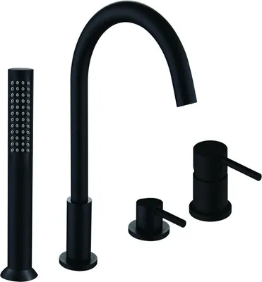 Obrázok produktu pre Mexen Alma vaňová batéria, čierna - 75032-70