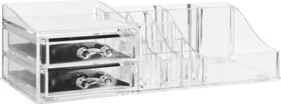 Produktbild von Organizer mit 2 schubladen "selena" transparent - 5 five simply smart